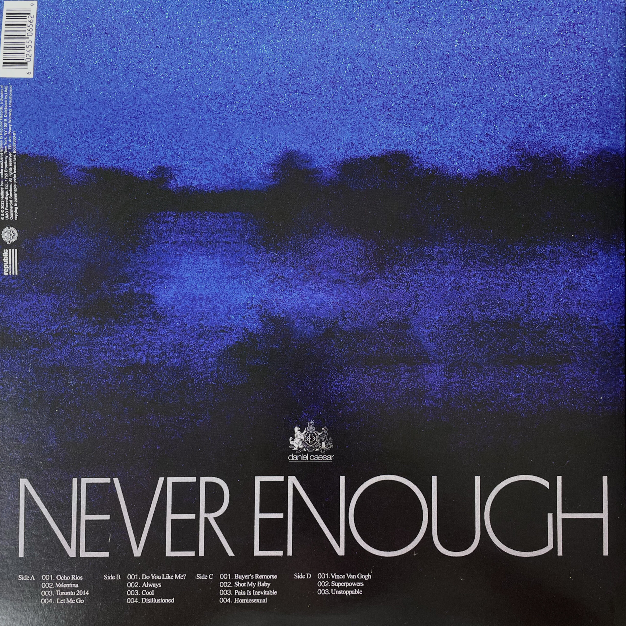 Never Enough by Daniel Caesar (CD, 2023) for sale online